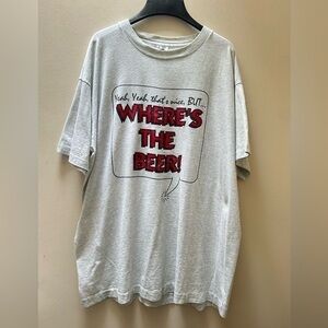 Vintage Funny Fruit of the Loom Graphic Tee XL